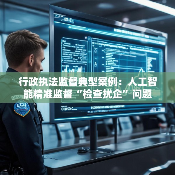 行政执法监督典型案例：人工智能精准监督“检查扰企”问题