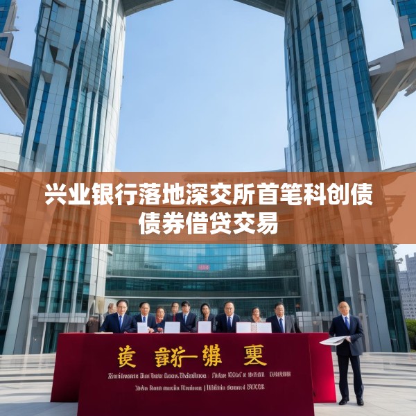 兴业银行落地深交所首笔科创债债券借贷交易