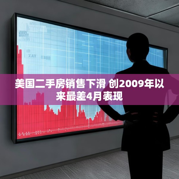 美国二手房销售下滑 创2009年以来最差4月表现
