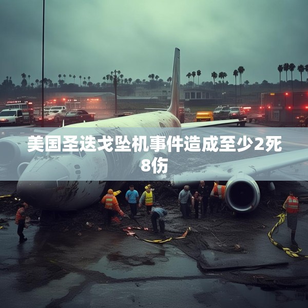 美国圣迭戈坠机事件造成至少2死8伤
