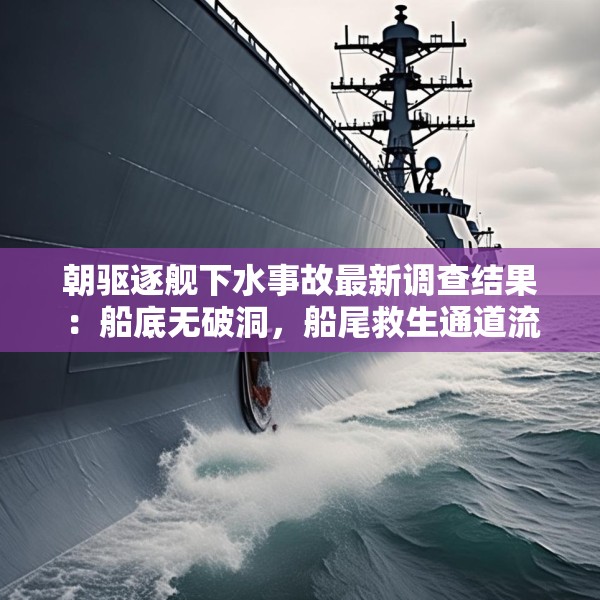 朝驱逐舰下水事故最新调查结果：船底无破洞，船尾救生通道流入海水