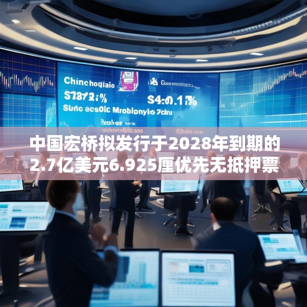 中国宏桥拟发行于2028年到期的2.7亿美元6.925厘优先无抵押票据