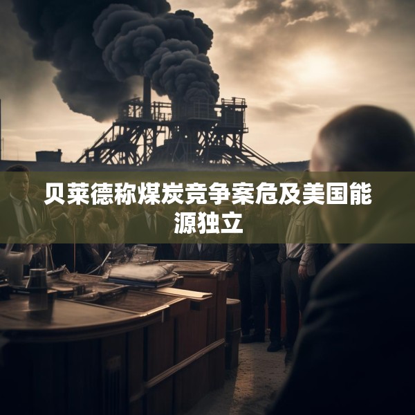 贝莱德称煤炭竞争案危及美国能源独立