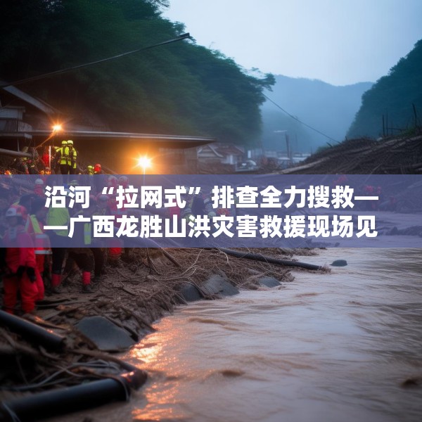 沿河“拉网式”排查全力搜救——广西龙胜山洪灾害救援现场见闻