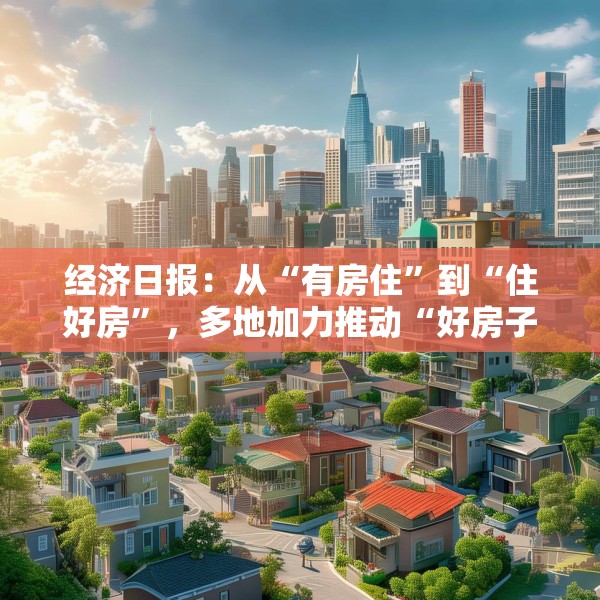 经济日报：从“有房住”到“住好房”，多地加力推动“好房子”建设