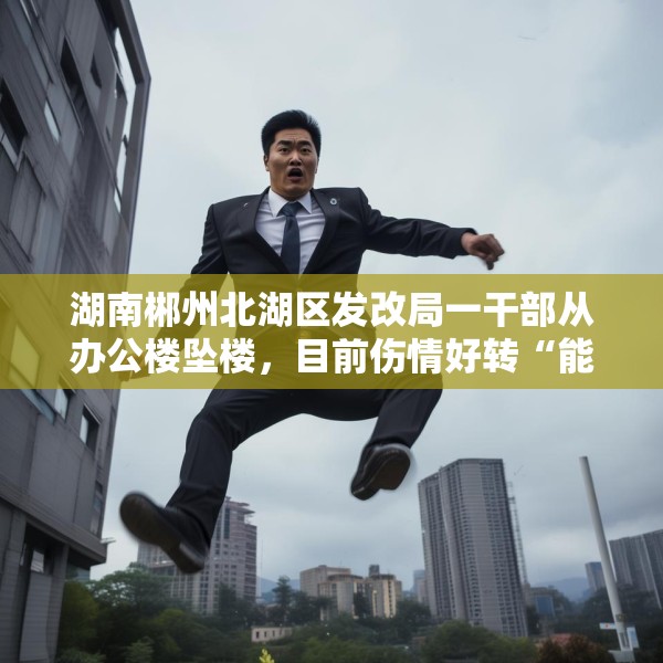 湖南郴州北湖区发改局一干部从办公楼坠楼，目前伤情好转“能开口说话”