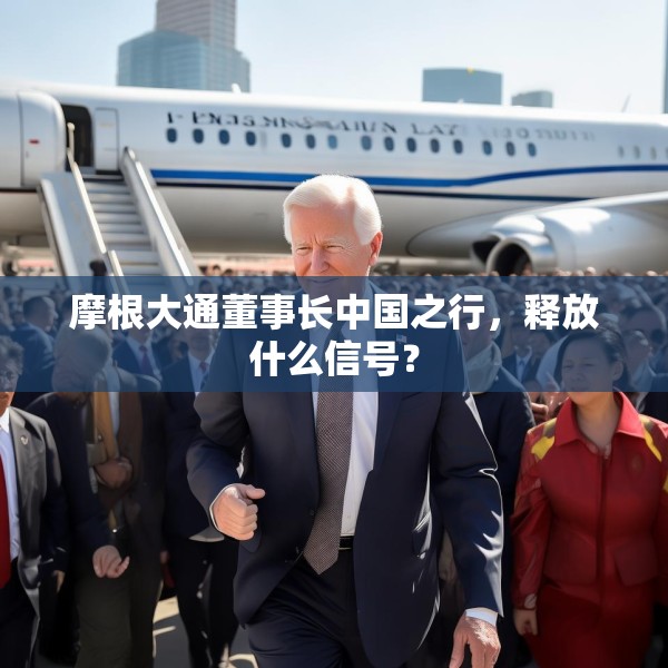 摩根大通董事长中国之行，释放什么信号？