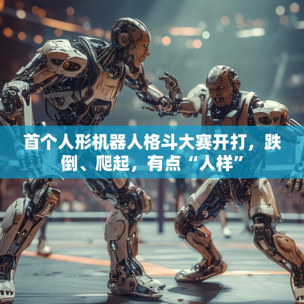 首个人形机器人格斗大赛开打，跌倒、爬起，有点“人样”
