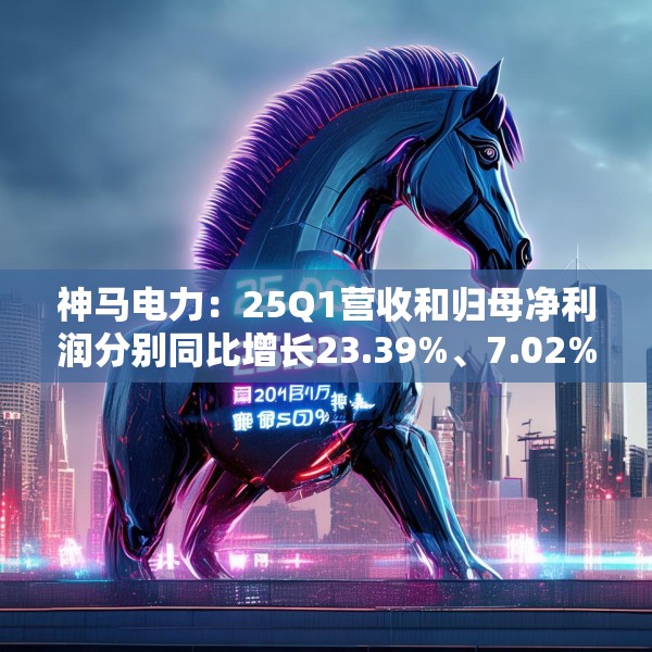 神马电力：25Q1营收和归母净利润分别同比增长23.39%、7.02%