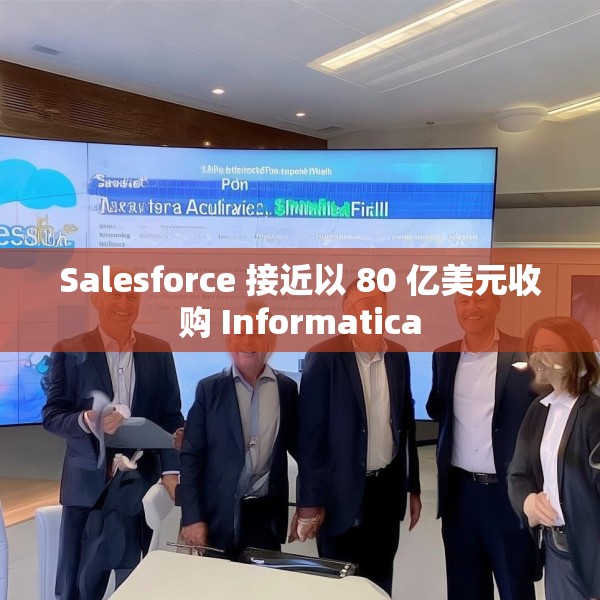 Salesforce 接近以 80 亿美元收购 Informatica
