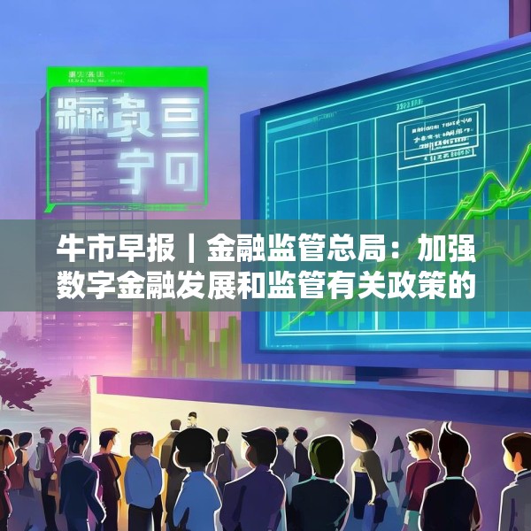 牛市早报｜金融监管总局：加强数字金融发展和监管有关政策的研究制定