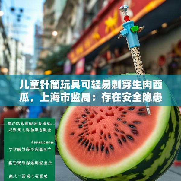 儿童针筒玩具可轻易刺穿生肉西瓜，上海市监局：存在安全隐患