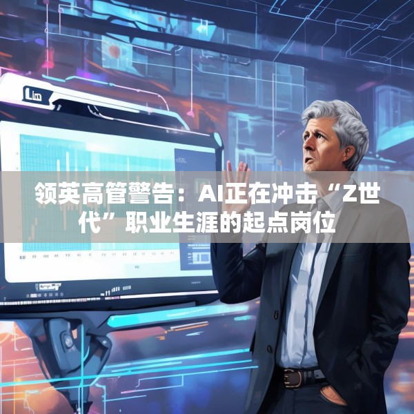 领英高管警告：AI正在冲击“Z世代”职业生涯的起点岗位
