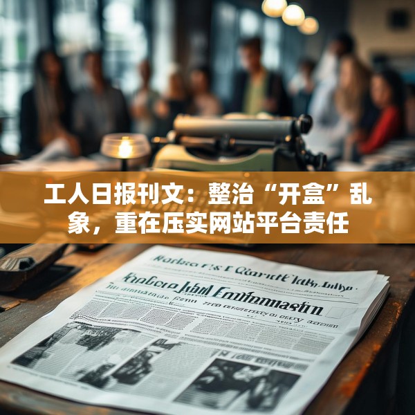 工人日报刊文：整治“开盒”乱象，重在压实网站平台责任