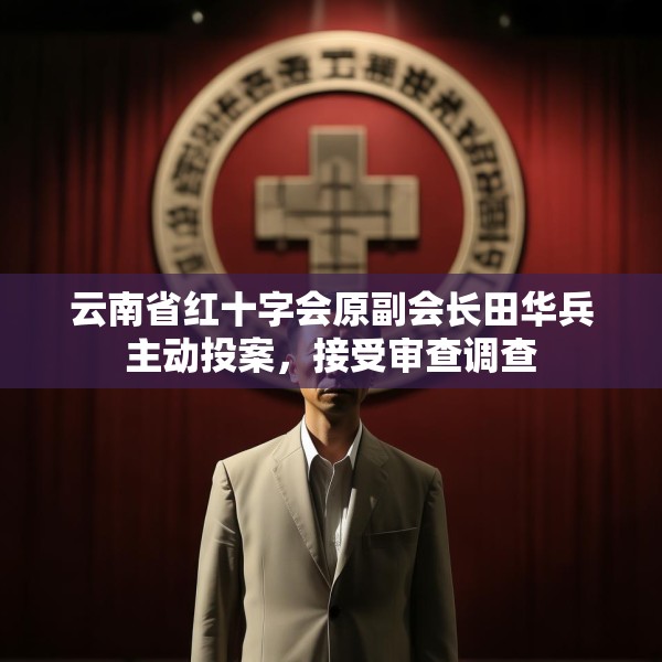 云南省红十字会原副会长田华兵主动投案，接受审查调查