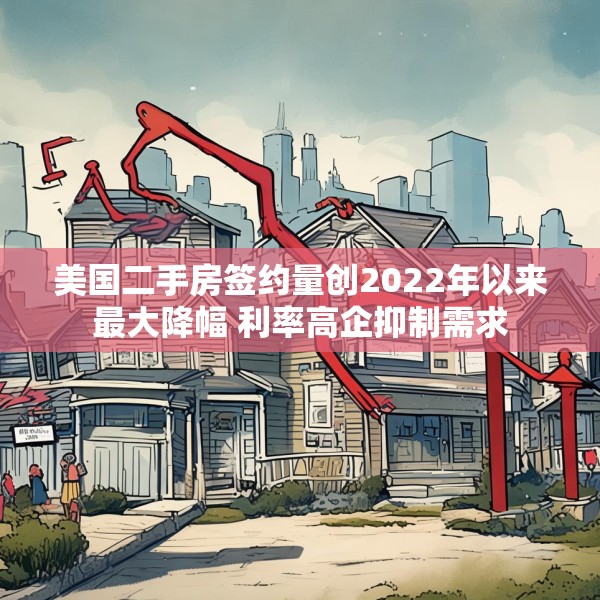 美国二手房签约量创2022年以来最大降幅 利率高企抑制需求