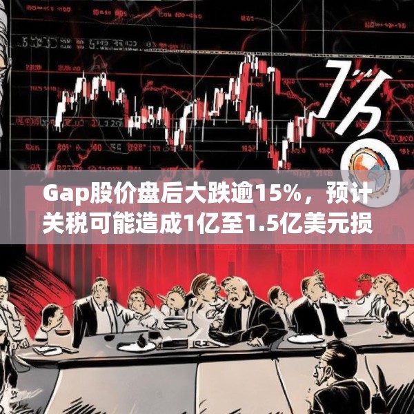 Gap股价盘后大跌逾15%，预计关税可能造成1亿至1.5亿美元损失