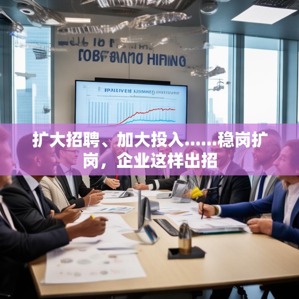 扩大招聘、加大投入......稳岗扩岗，企业这样出招