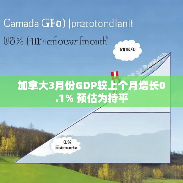 加拿大3月份GDP较上个月增长0.1% 预估为持平