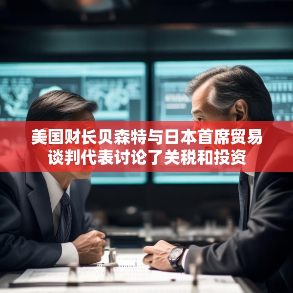 美国财长贝森特与日本首席贸易谈判代表讨论了关税和投资