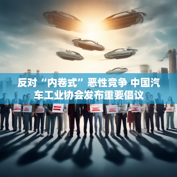 反对“内卷式”恶性竞争 中国汽车工业协会发布重要倡议