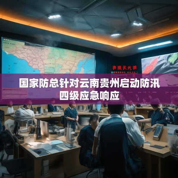 国家防总针对云南贵州启动防汛四级应急响应