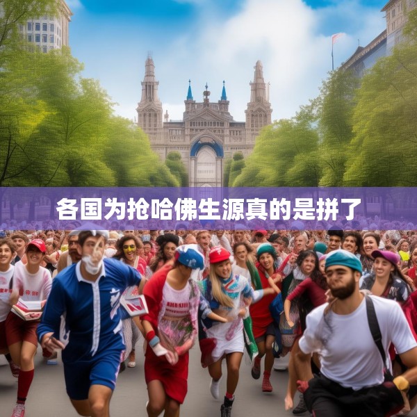 各国为抢哈佛生源真的是拼了