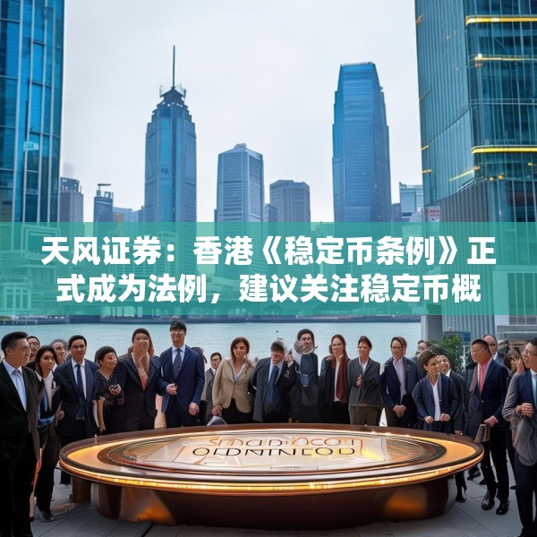 天风证券：香港《稳定币条例》正式成为法例，建议关注稳定币概念相关标的