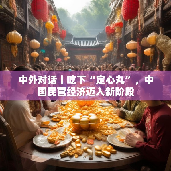 中外对话丨吃下“定心丸”，中国民营经济迈入新阶段