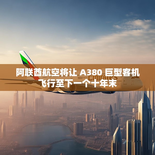 阿联酋航空将让 A380 巨型客机飞行至下一个十年末