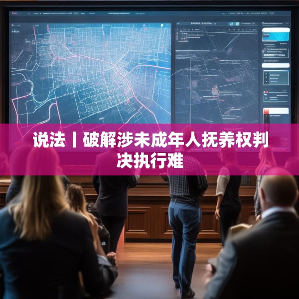 说法丨破解涉未成年人抚养权判决执行难