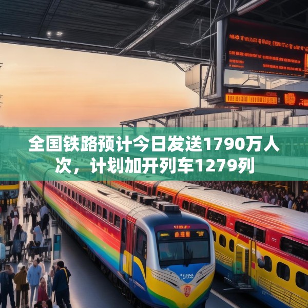 全国铁路预计今日发送1790万人次，计划加开列车1279列
