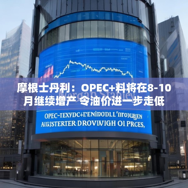 摩根士丹利：OPEC+料将在8-10月继续增产 令油价进一步走低