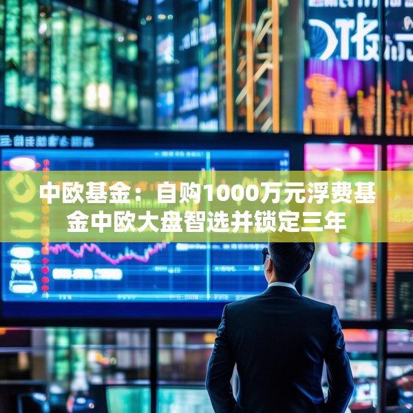 中欧基金：自购1000万元浮费基金中欧大盘智选并锁定三年