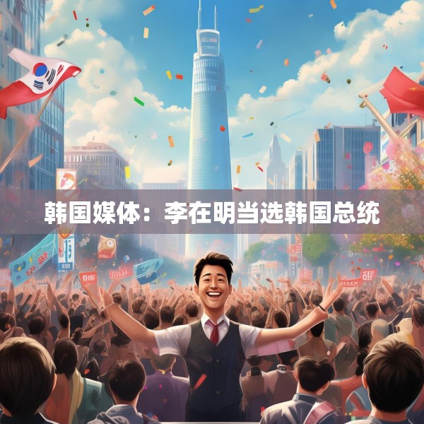 韩国媒体：李在明当选韩国总统