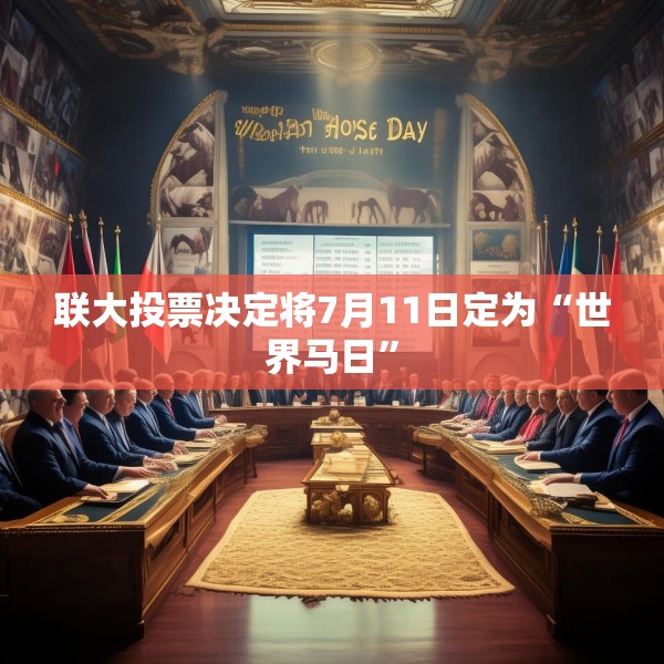 联大投票决定将7月11日定为“世界马日”