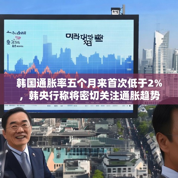 韩国通胀率五个月来首次低于2%，韩央行称将密切关注通胀趋势