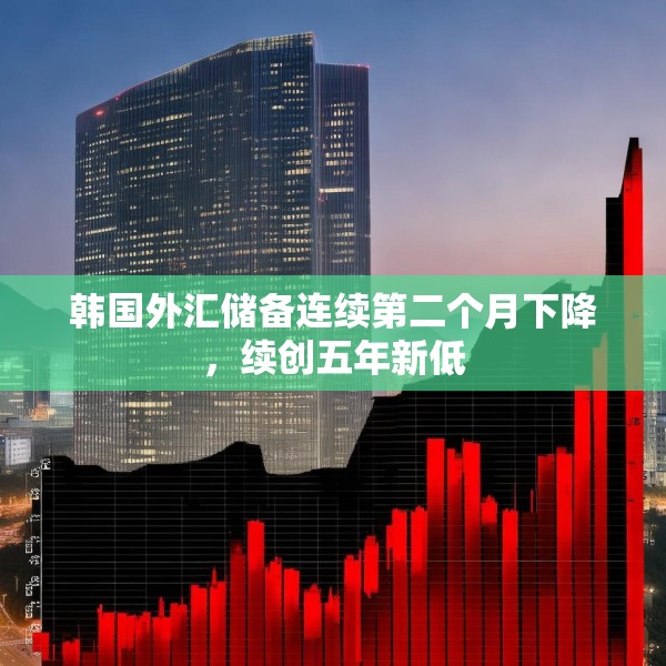 韩国外汇储备连续第二个月下降，续创五年新低