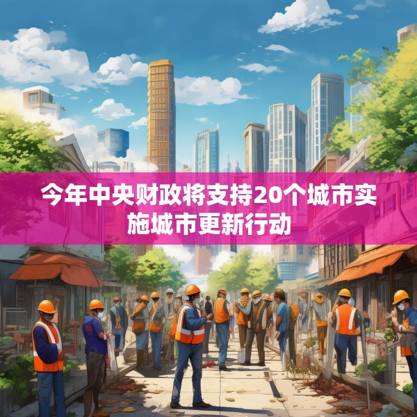 今年中央财政将支持20个城市实施城市更新行动