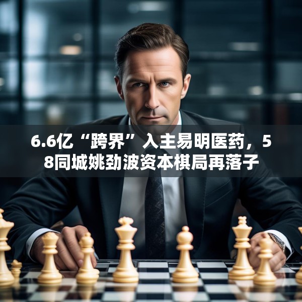 6.6亿“跨界”入主易明医药，58同城姚劲波资本棋局再落子