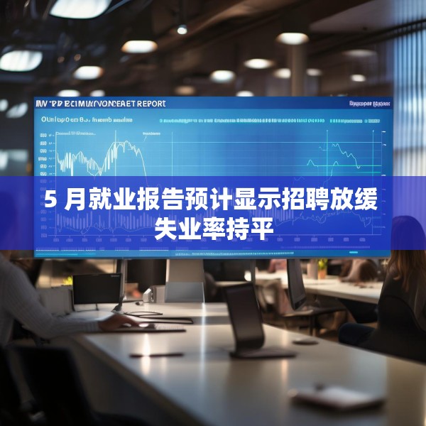 5 月就业报告预计显示招聘放缓 失业率持平