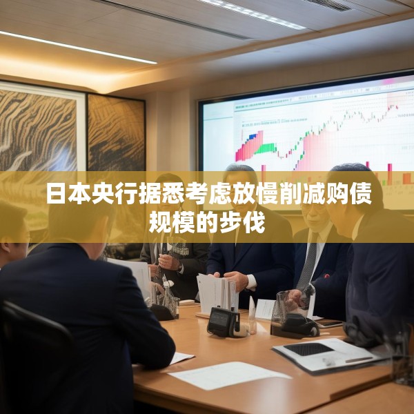 日本央行据悉考虑放慢削减购债规模的步伐