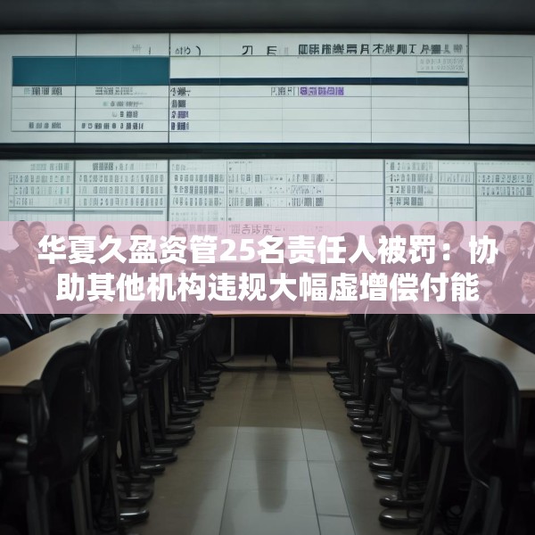 华夏久盈资管25名责任人被罚：协助其他机构违规大幅虚增偿付能力等