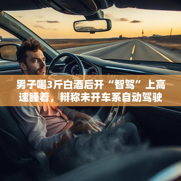男子喝3斤白酒后开“智驾”上高速睡着，辩称未开车系自动驾驶
