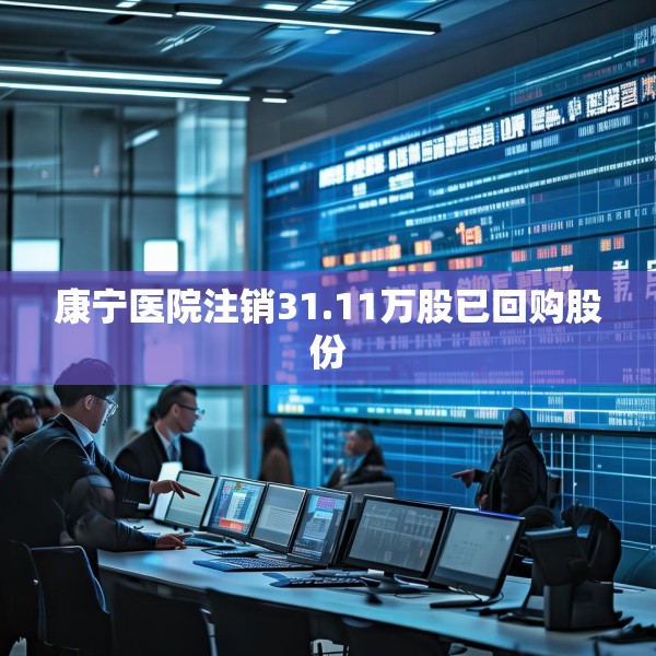 康宁医院注销31.11万股已回购股份