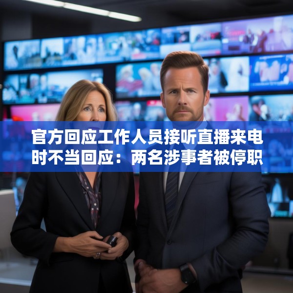 官方回应工作人员接听直播来电时不当回应：两名涉事者被停职