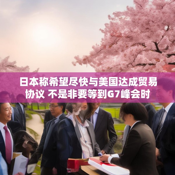 日本称希望尽快与美国达成贸易协议 不是非要等到G7峰会时