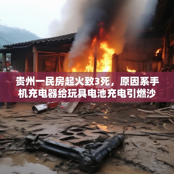 贵州一民房起火致3死，原因系手机充电器给玩具电池充电引燃沙发