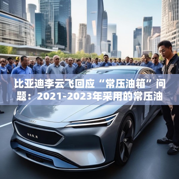 比亚迪李云飞回应“常压油箱”问题：2021-2023年采用的常压油箱方案，符合法规要求