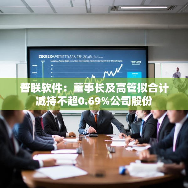 普联软件：董事长及高管拟合计减持不超0.69%公司股份